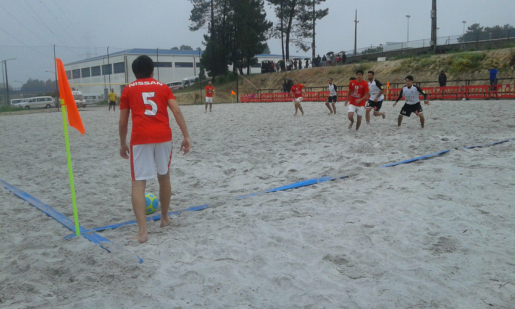 1º Jornada do Campeonato Nacional de Futebol de Praia!