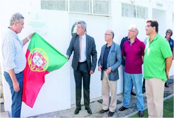 Câmara Municipal das Caldas Rainha inaugura novo relvado sintético