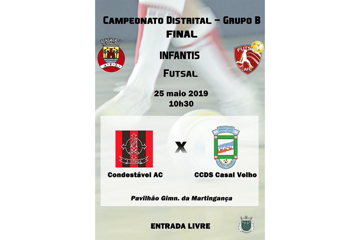 Final - Campeonato Distrital Grupo B - Infantis - Futsal
