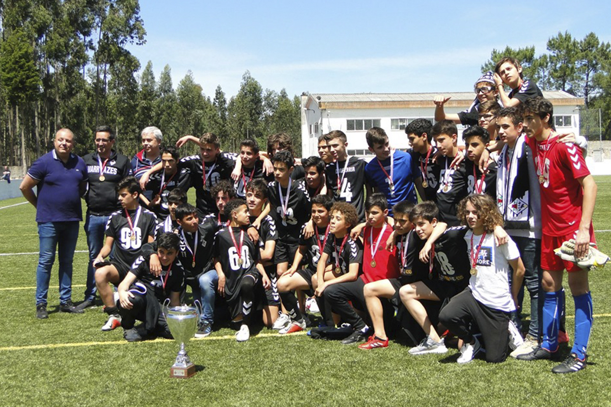 SCL Marrazes venceu a final do Campeonato Distrital HES 1ª Divisão de Iniciados de Futebol 11