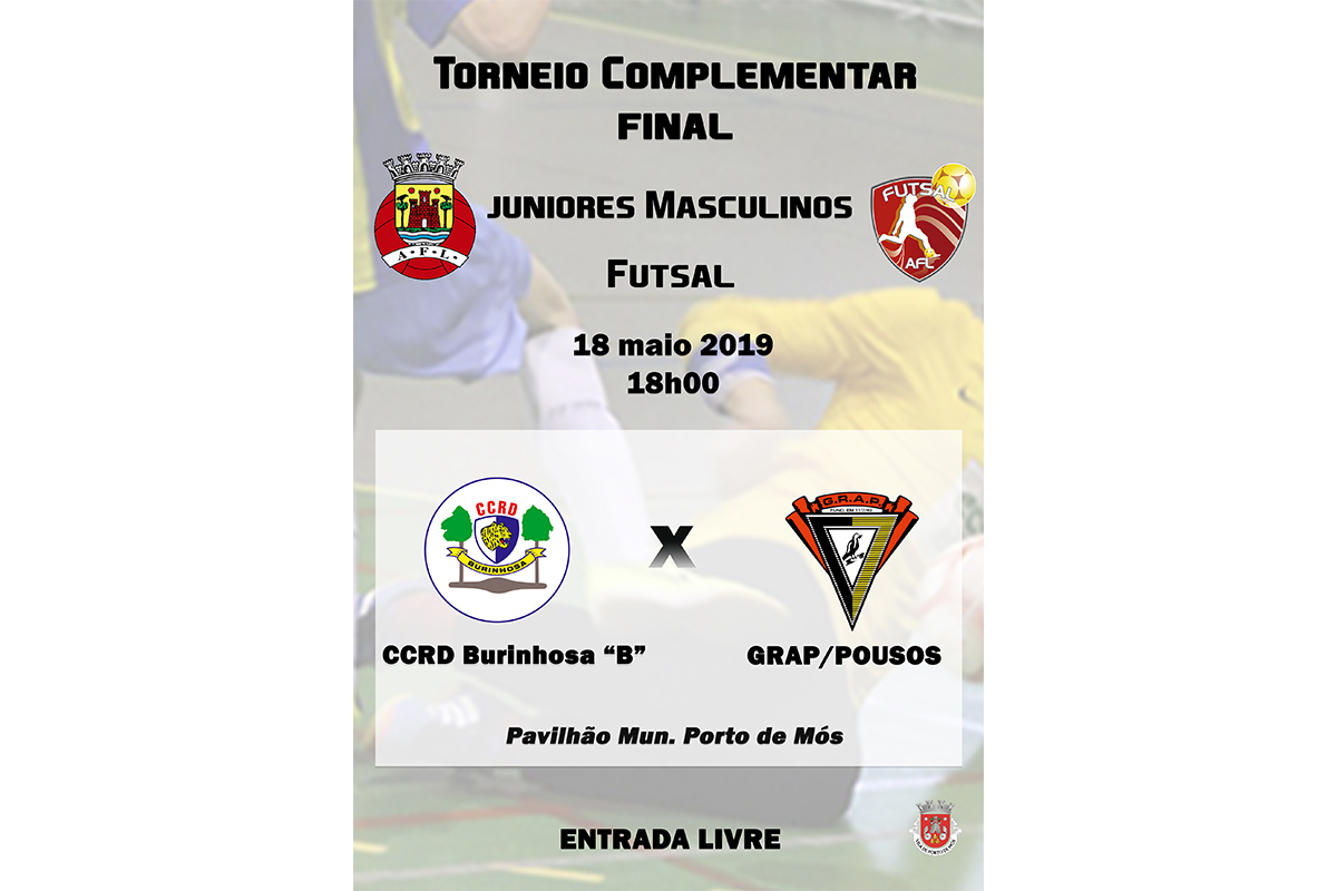 FINAL - Torneio Complementar - Juniores Masculinos - Futsal