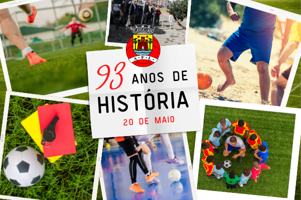 Associação de Futebol de Leiria comemora o seu 93ª aniversário! 