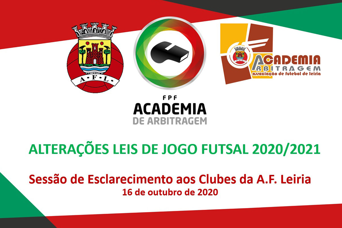 Ação de Esclarecimento sobre Leis de Jogo de Futsal - 2020/2021