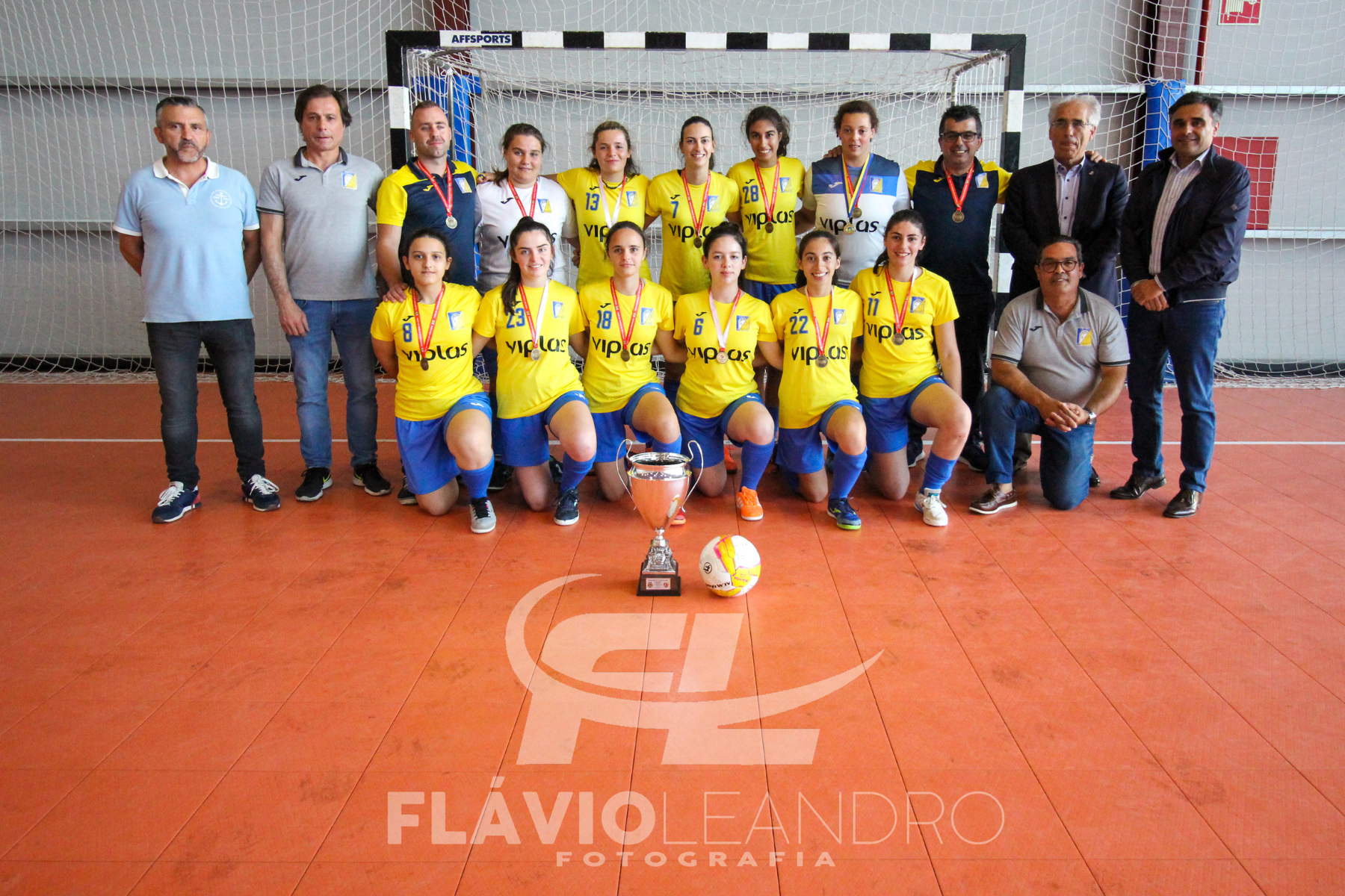 AF Leiria entrega Taça de Campeões Distritais de Futsal de Juniores Femininos ao CR Golpilheira