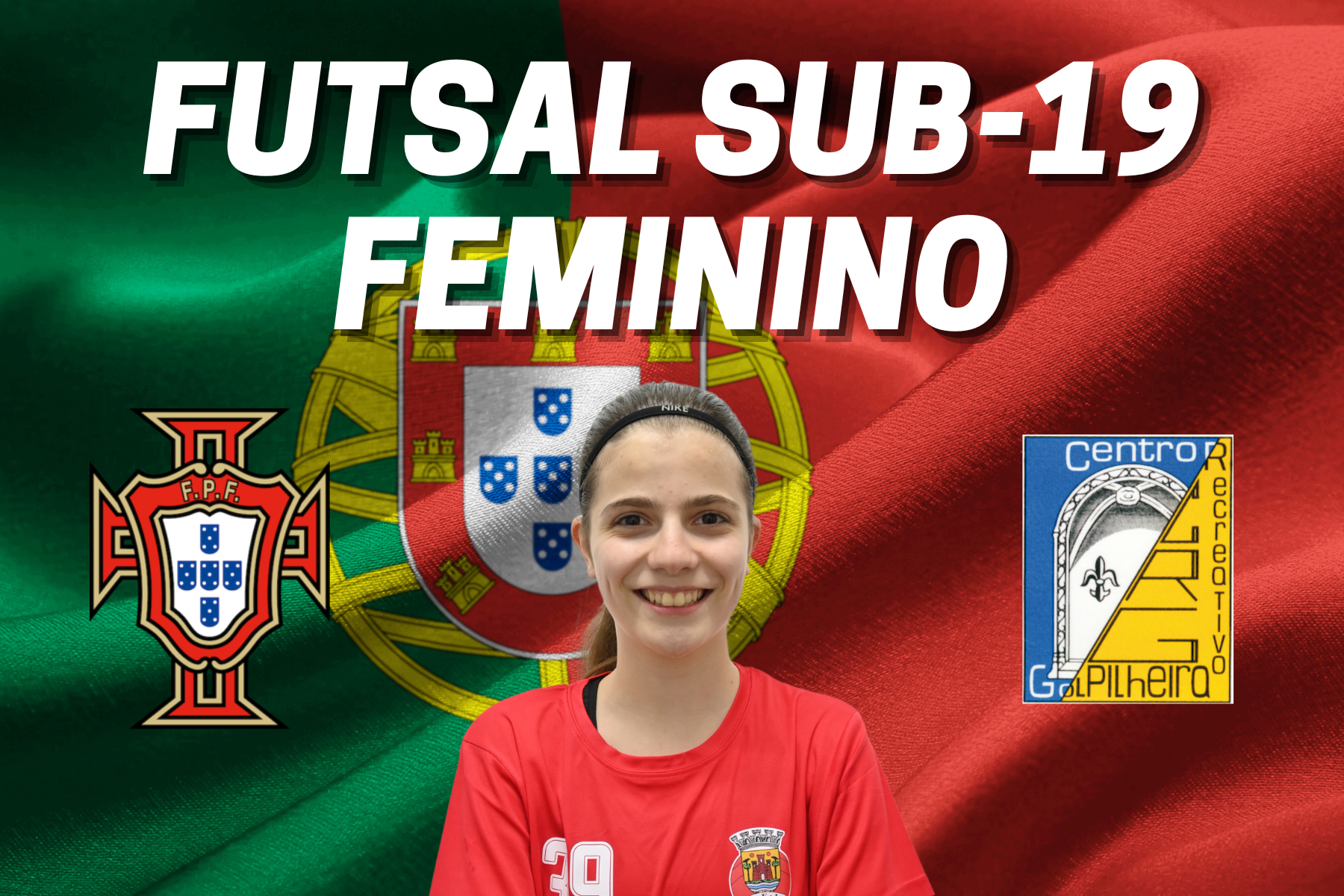 Laura Dias convocada para Estágio da Seleção Nacional Sub-19 de Futsal Feminino