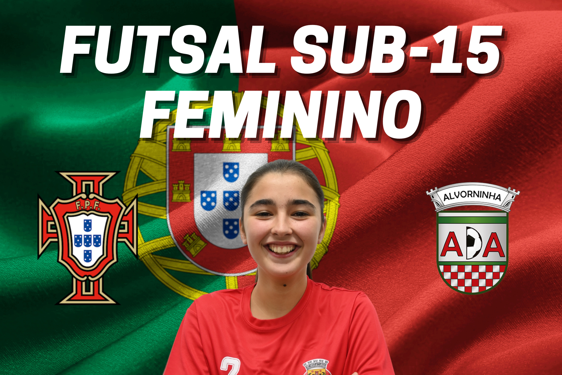 Lara Ribeiro convocada para Estágio da Seleção Nacional Sub-15 de Futsal Feminino