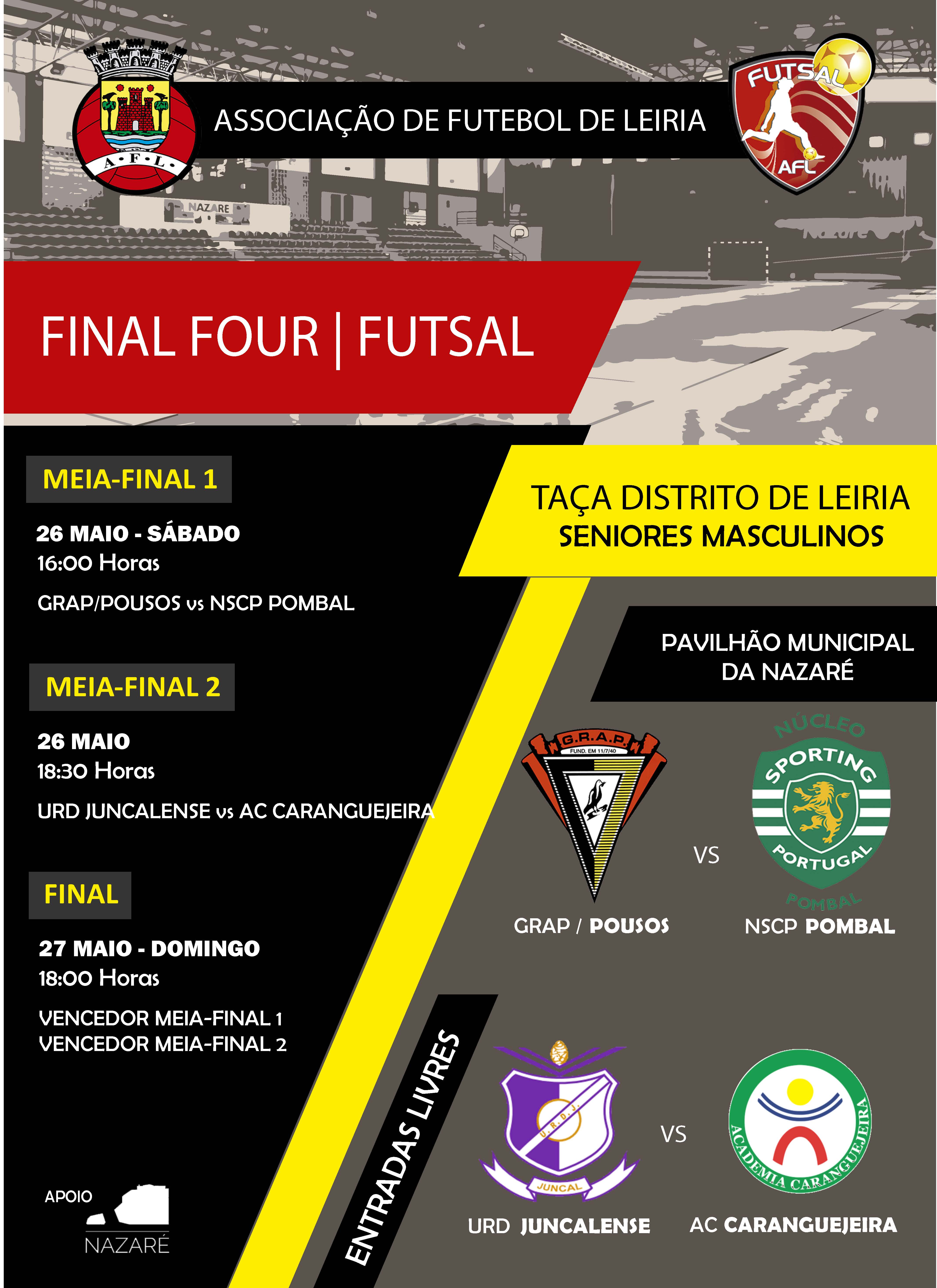 Taça Distrito Leiria - Seniores Masculinos - Futsal!