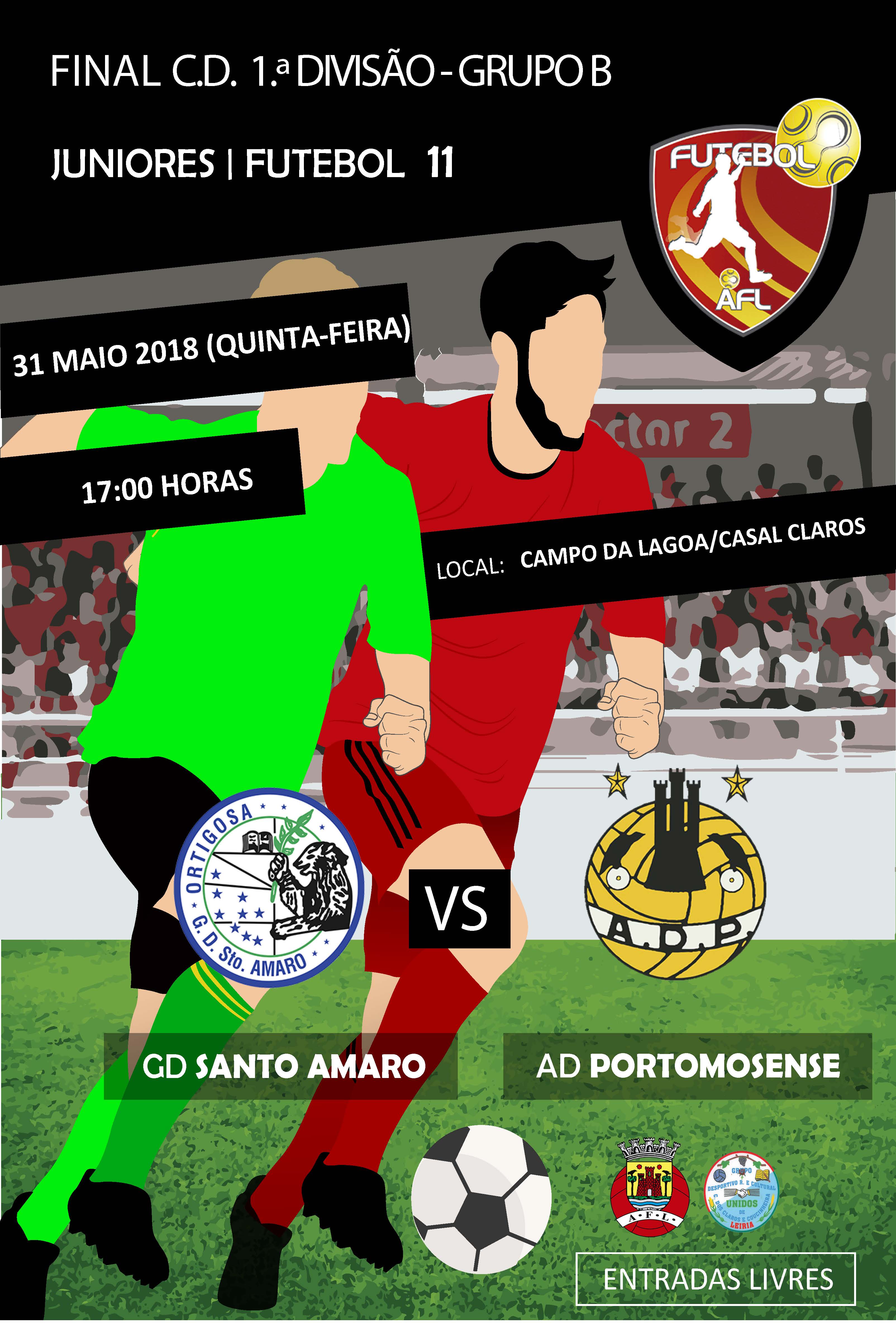 Campeonato Distrital 1ª Divisão - Juniores - Futebol 11!
