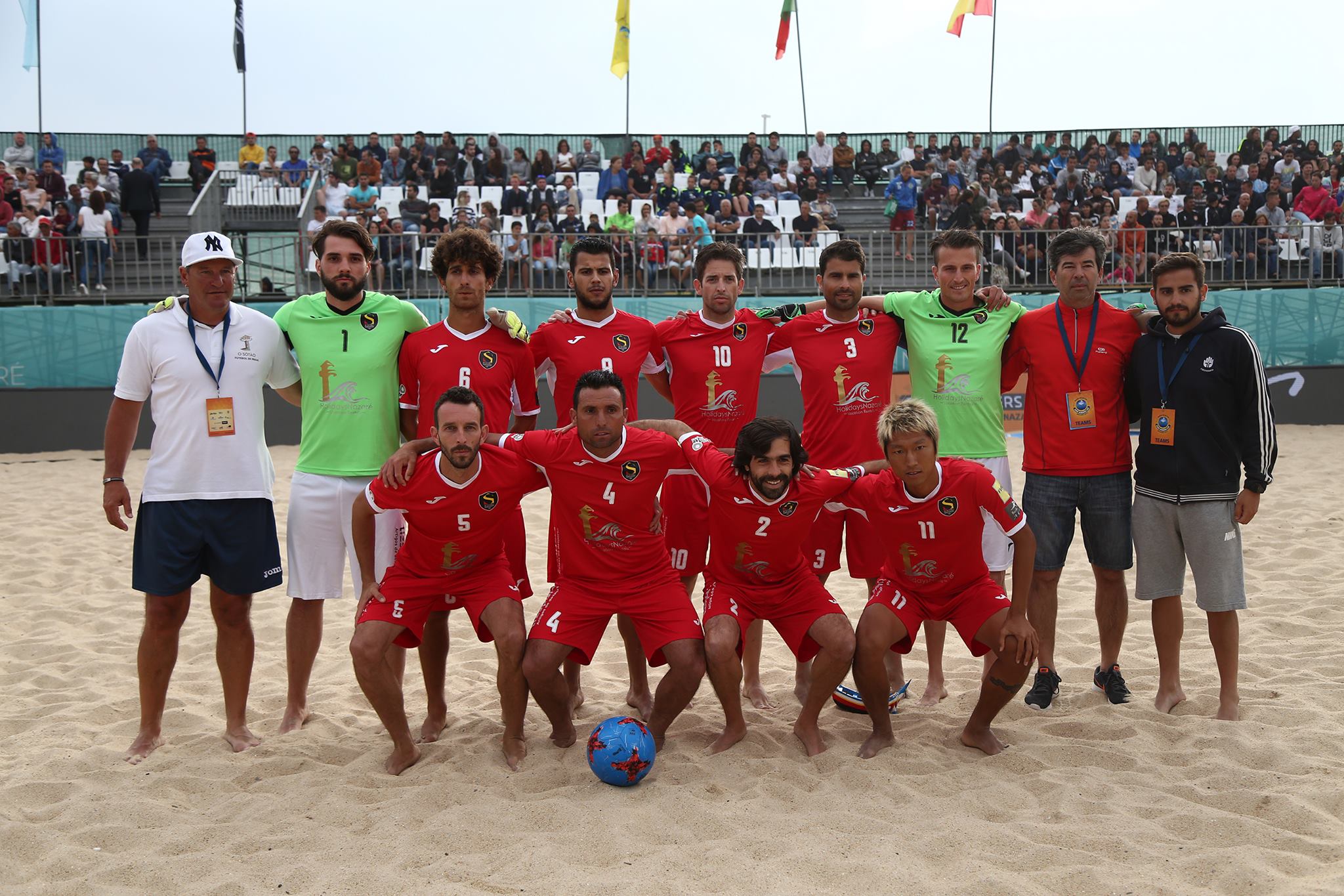 Jogadores o ACD O Sótão convocado para a Seleção Nacional de Futebol de  Praia