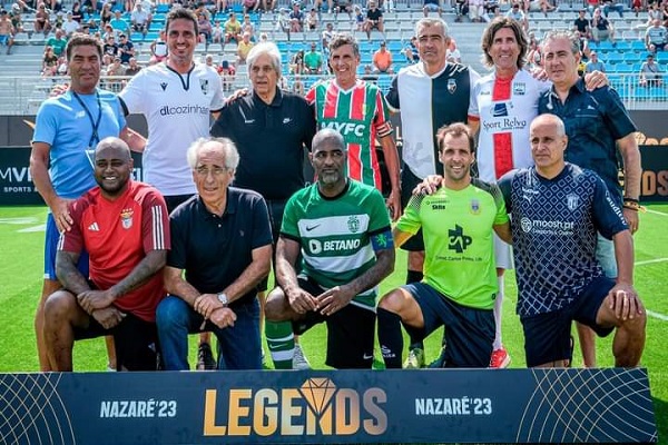 Liga Portugal Legends no Estádio do Viveiro – Jordan Santos na Praia da  Nazaré - Nazaré