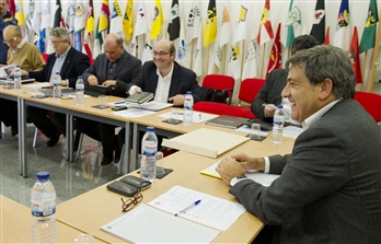 Direção da F.P.F. reuniu na A.F. Leiria