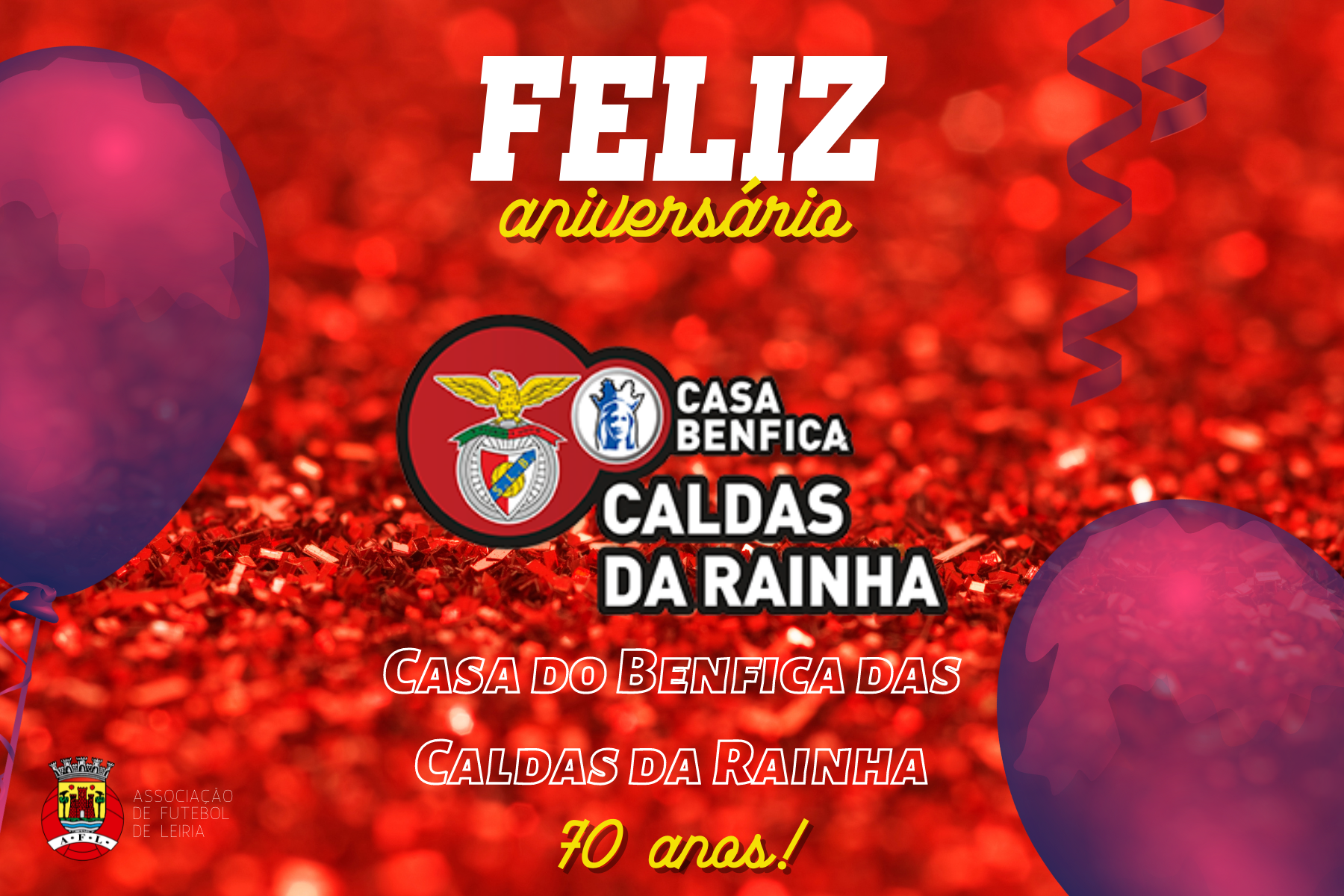 Casa do Benfica das Caldas da Rainha está de parabéns!