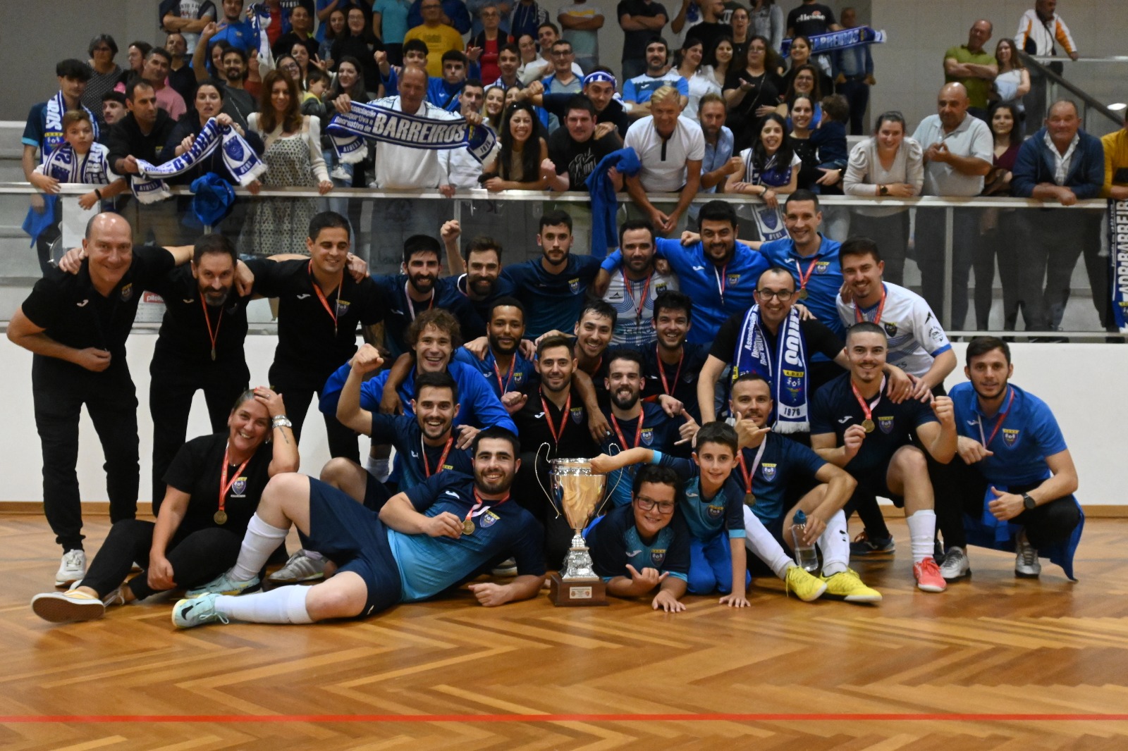ADR Barreiros vence o C.D 1ª Divisão de Seniores Masculinos de Futsal