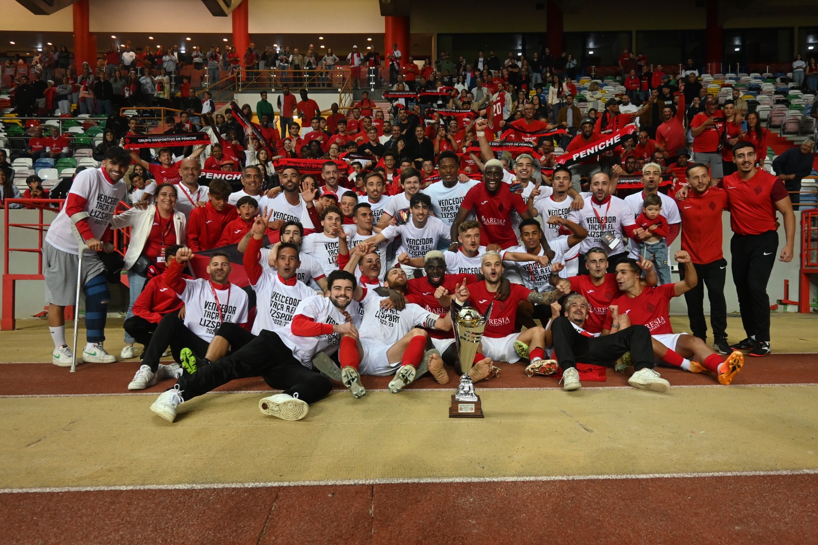 GD Peniche vence a Taça Distrito de Leiria Lizsport no escalão de Seniores Masculinos de Futebol 11