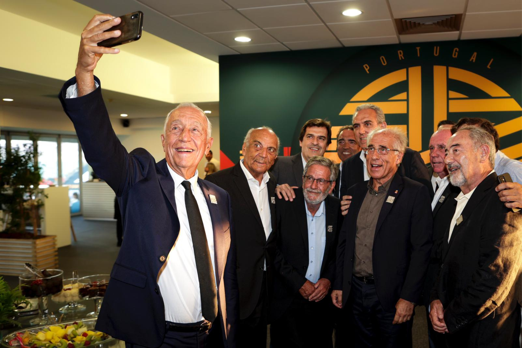 AF Leiria presente no jogo Portugal - Luxemburgo