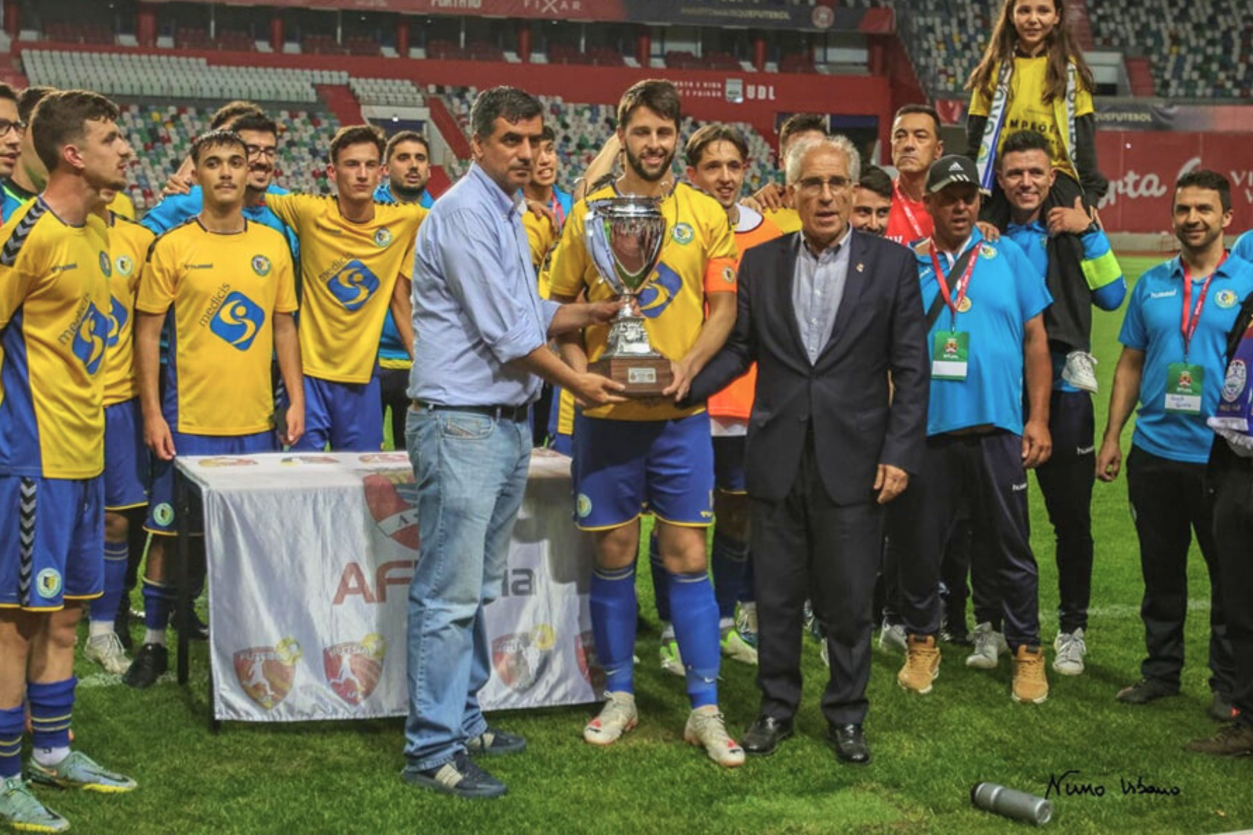Grupo Alegre e Unido vence o Campeonato Distrital 1ª Divisão!