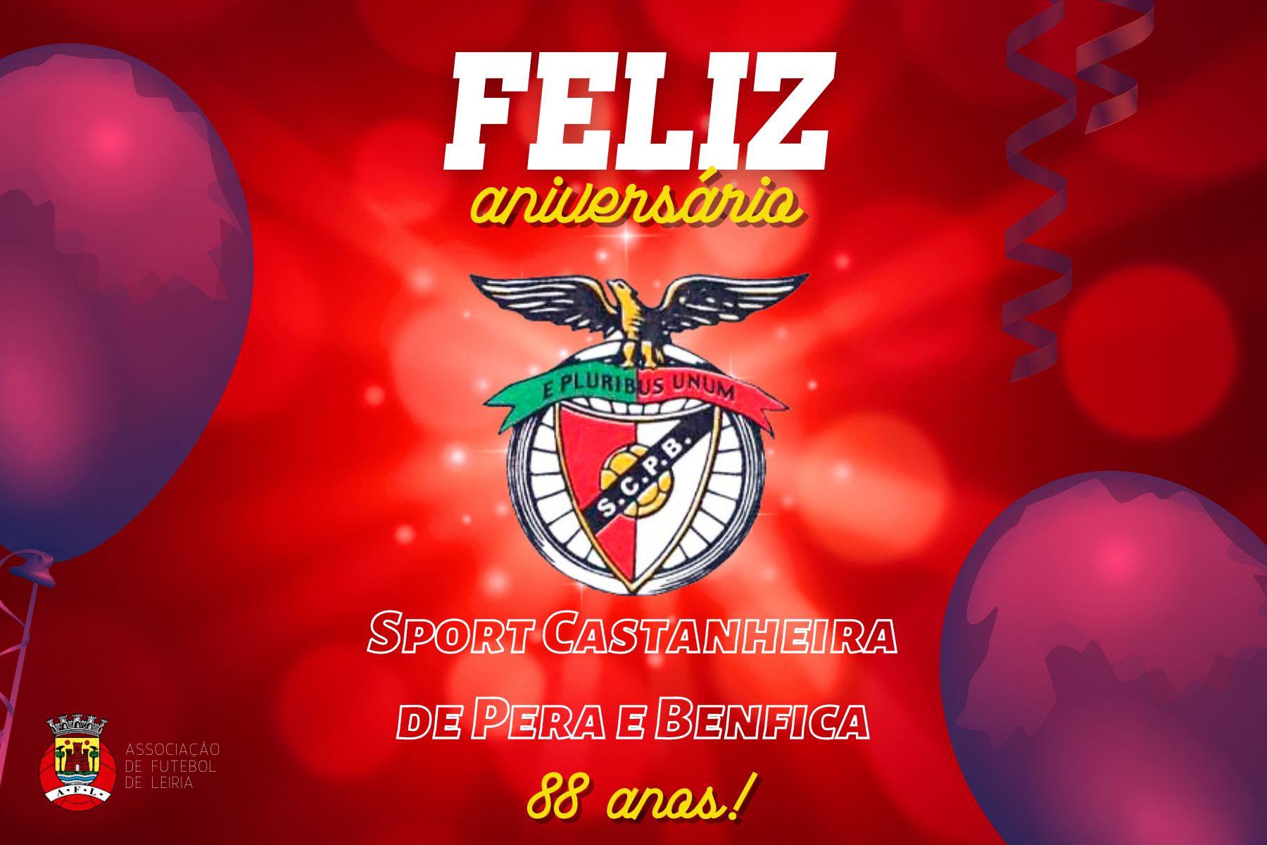 Sport Castanheira de Pêra e Benfica está de parabéns!