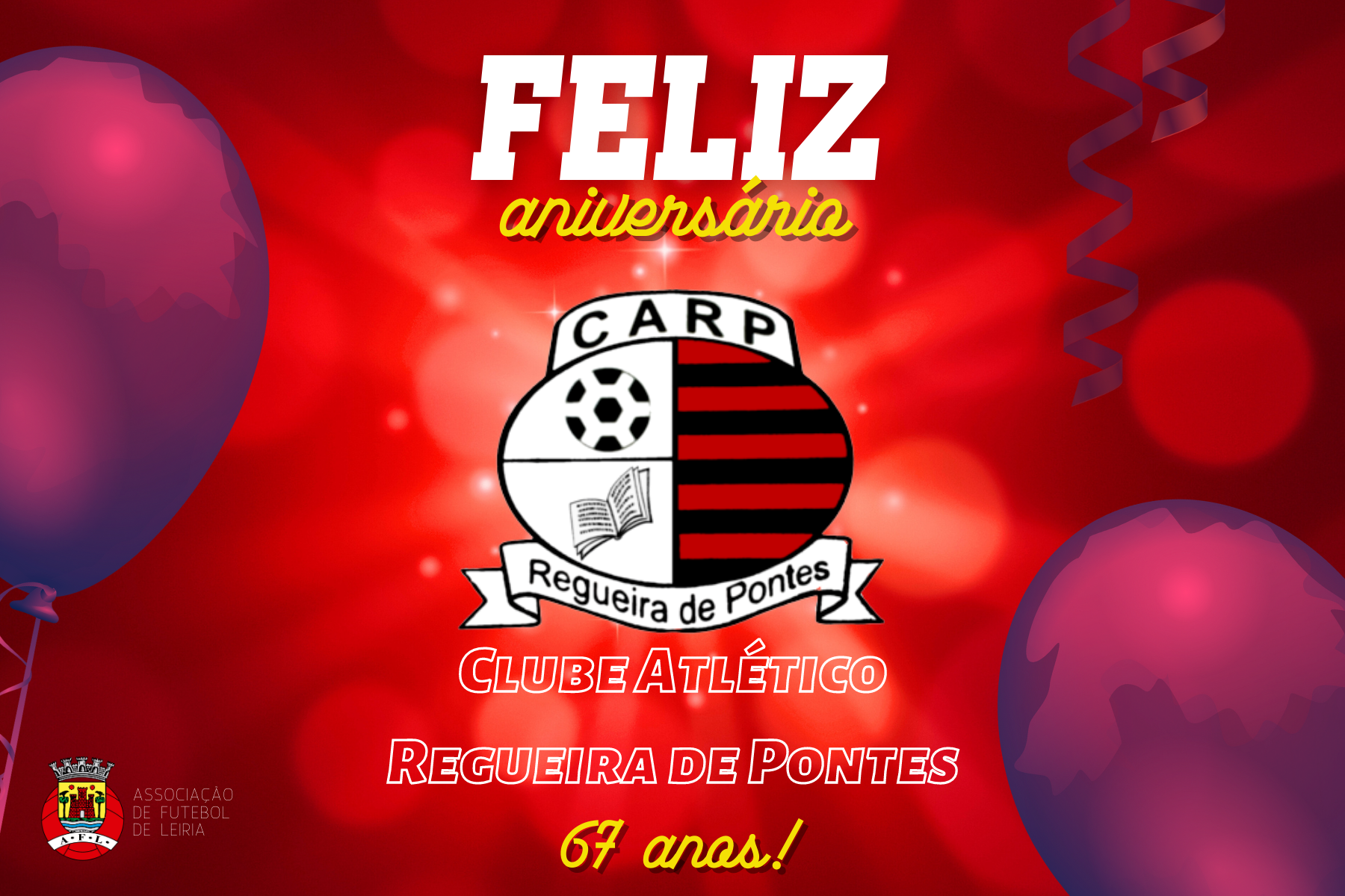 Clube Atlético Regueira de Pontes está de parabéns!
