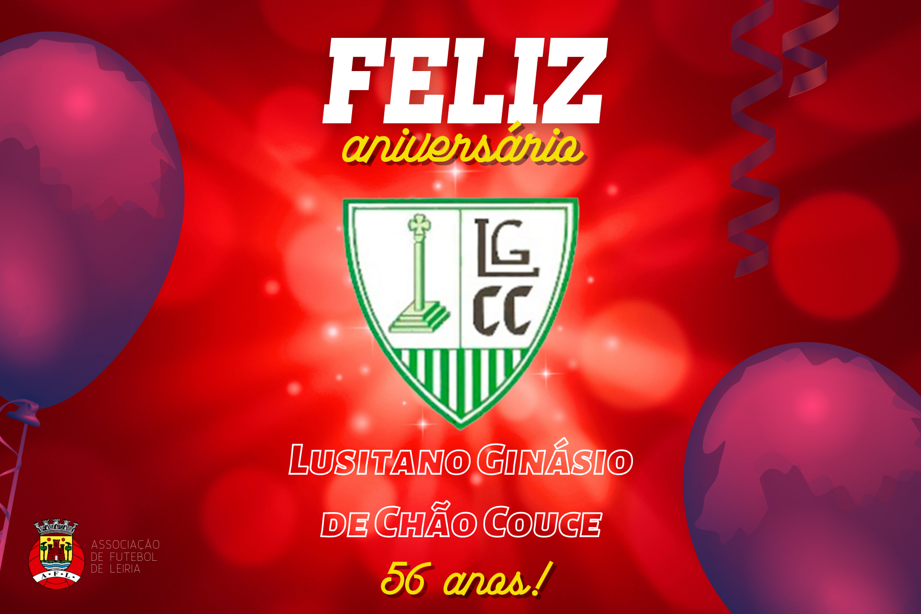Lusitano Ginásio de Chão Couce está de parabéns!