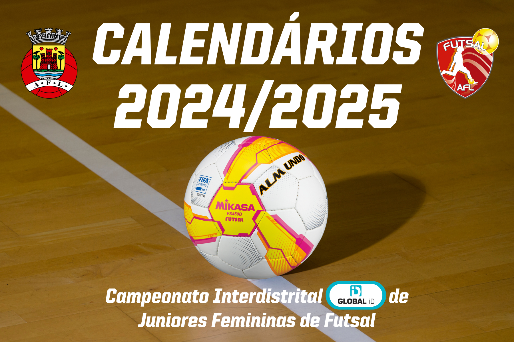 Calendário do Campeonato Interdistrital Global ID conhecido