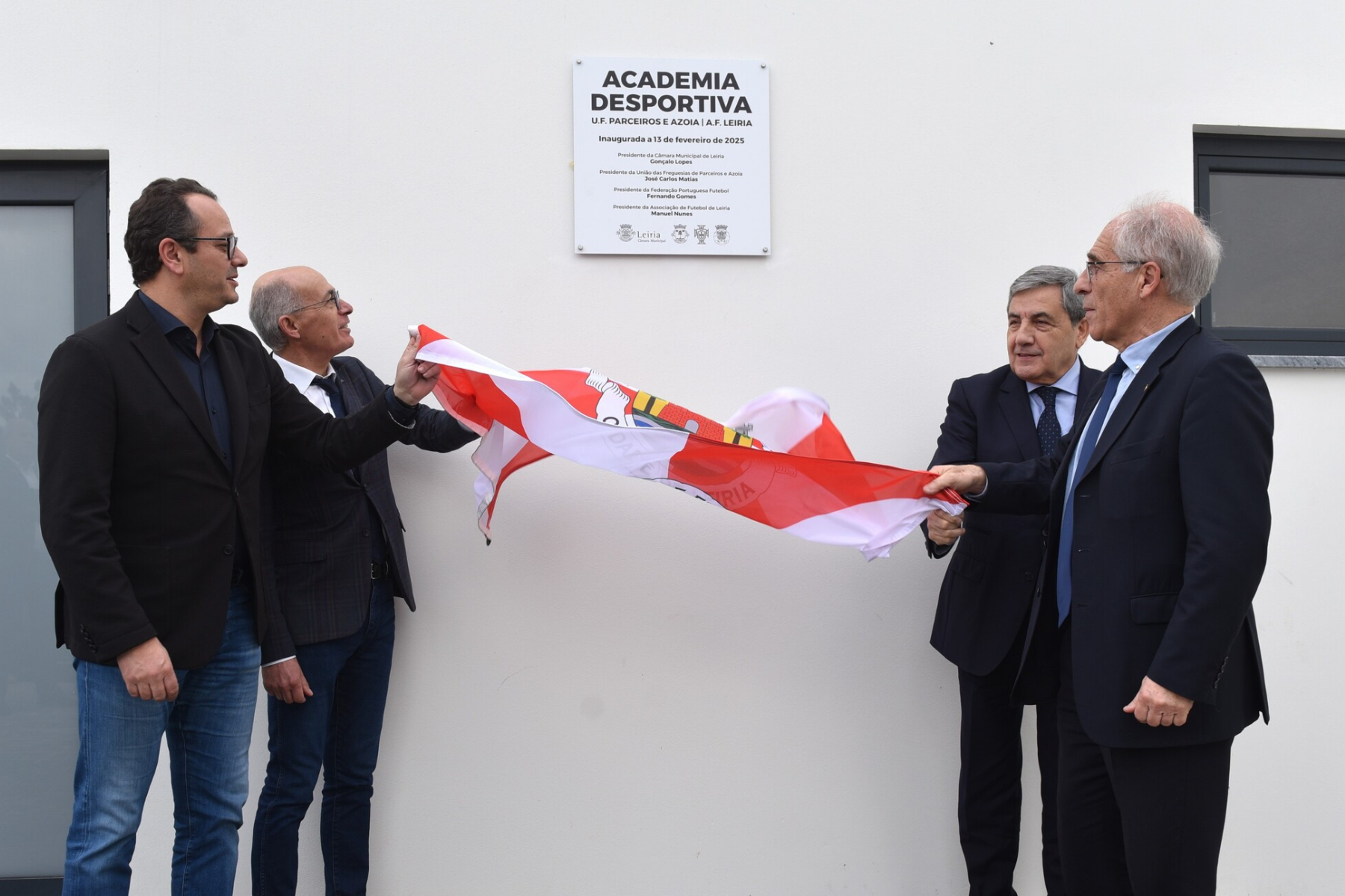 Inaugurada a "Academia Desportiva U.F. Parceiros e Azoia - A.F. Leiria"