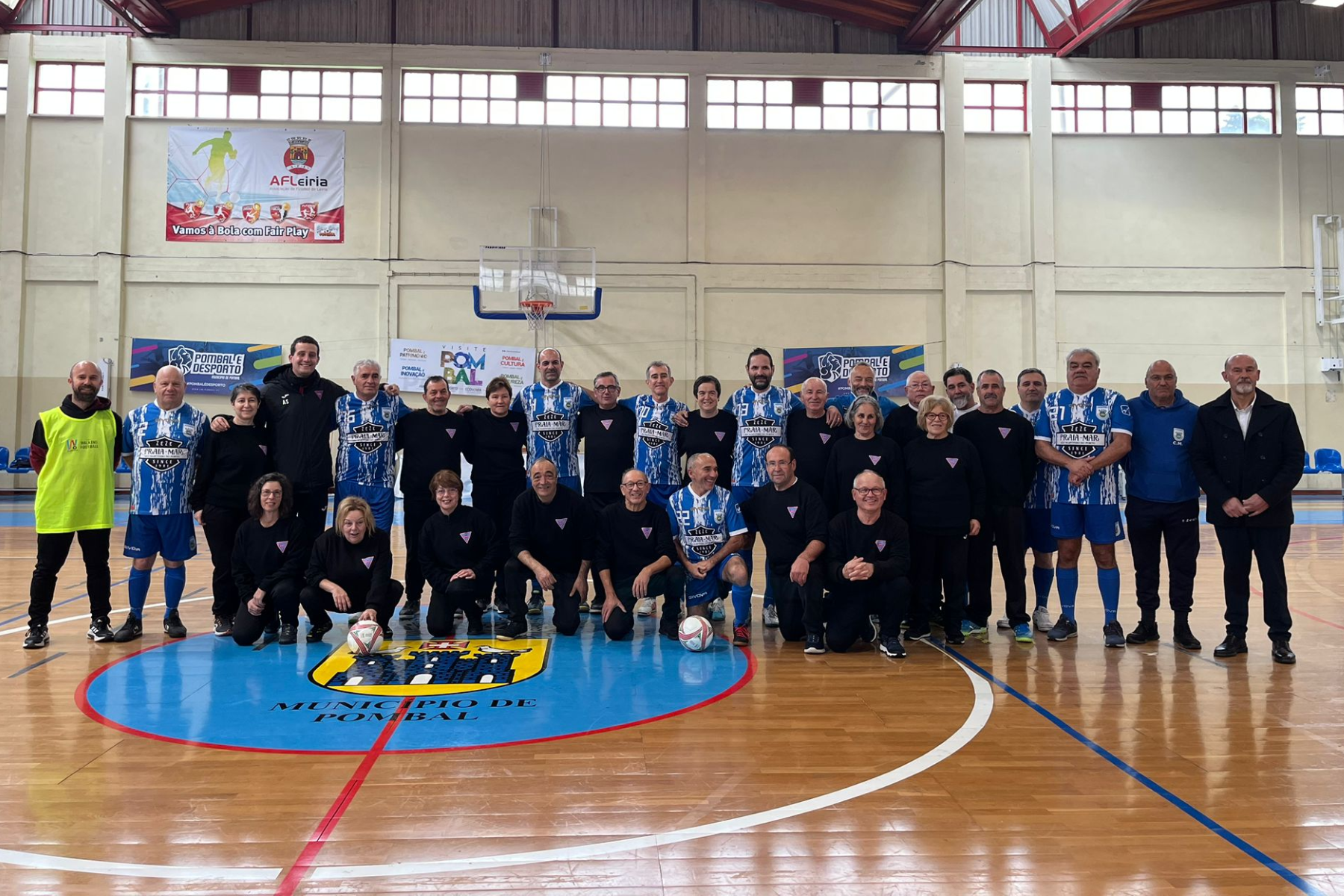 Realizou-se 1º Encontro Distrital de Walking Football