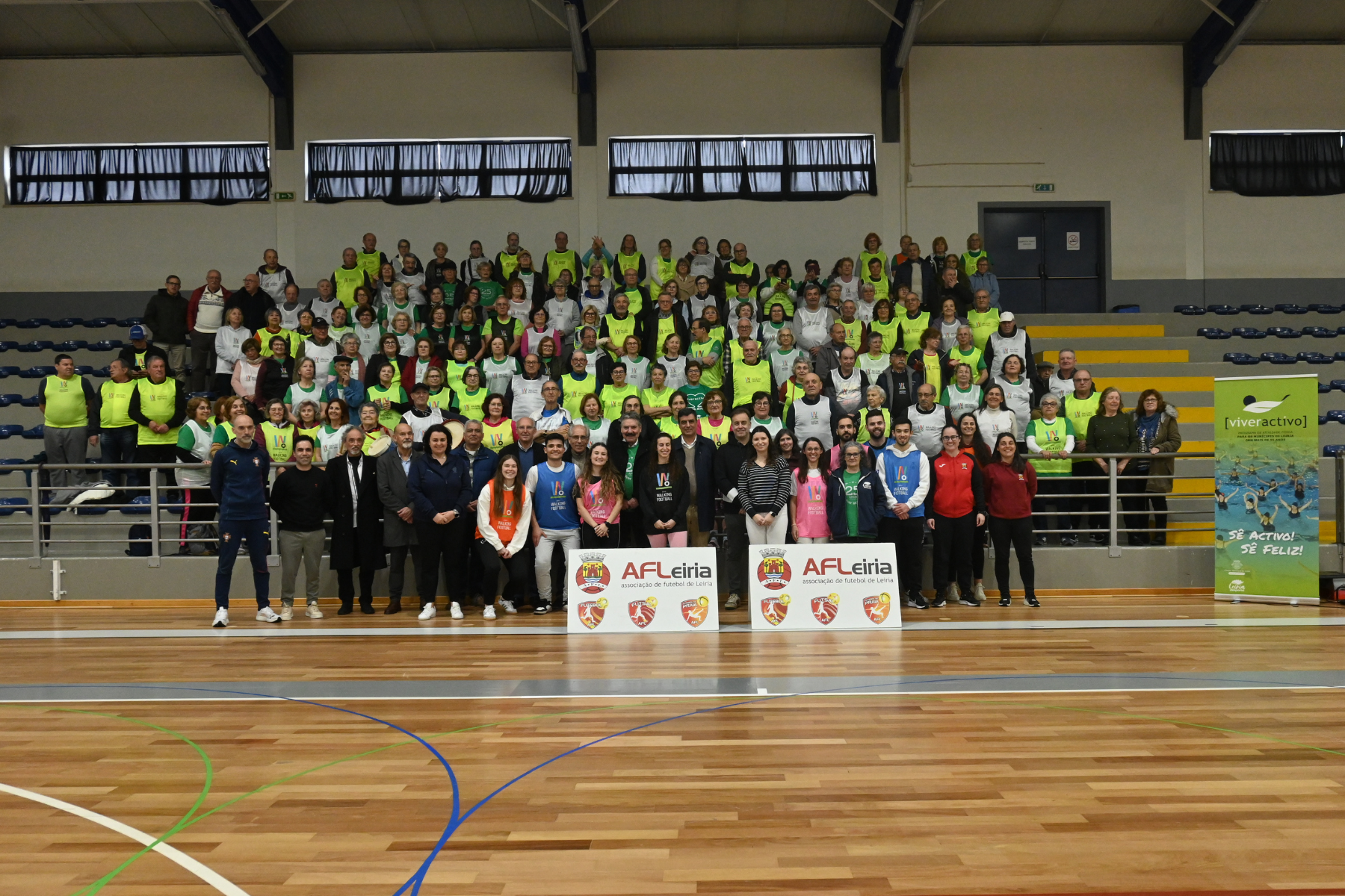 Maior Demonstração de Walking Football a Nível Nacional Decorreu em Leiria