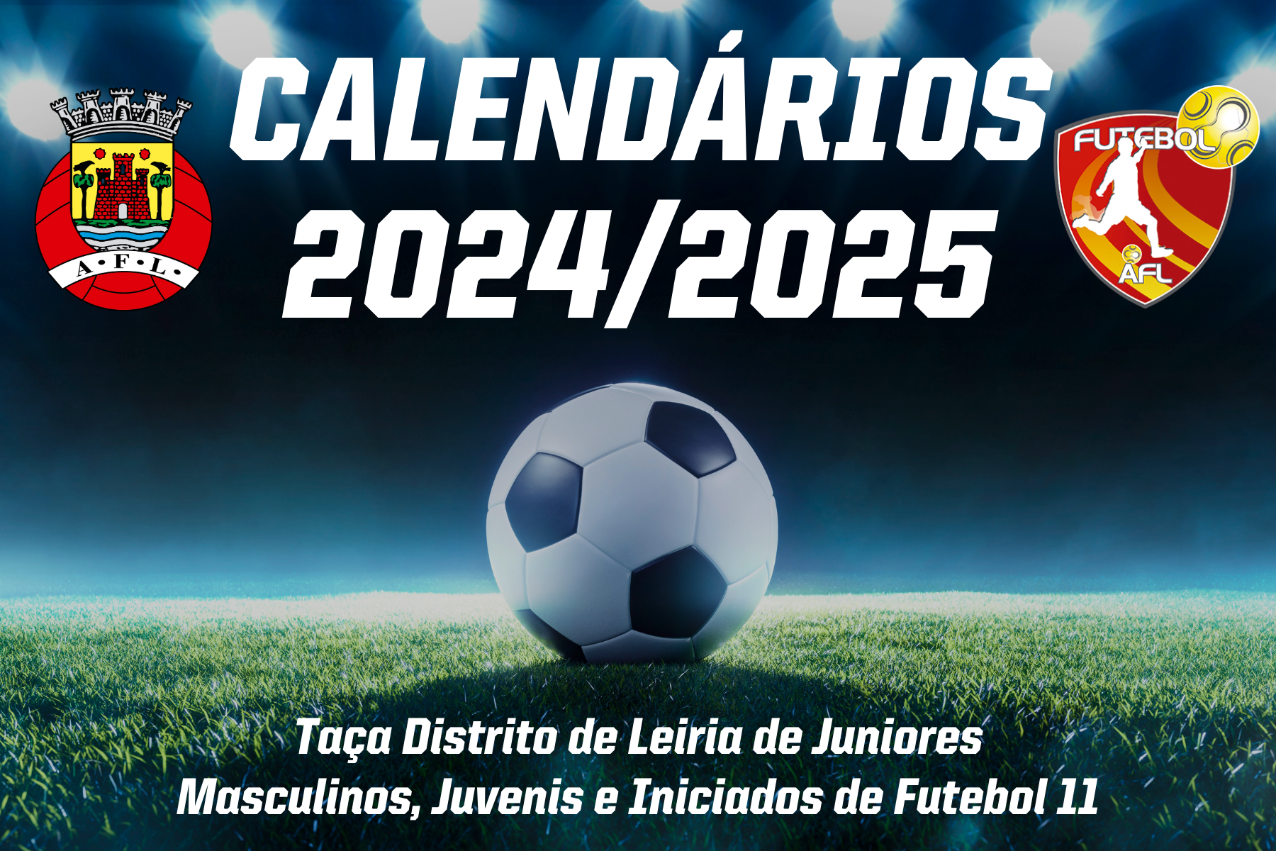 Calendários das Taças Distrito de Leiria conhecidos