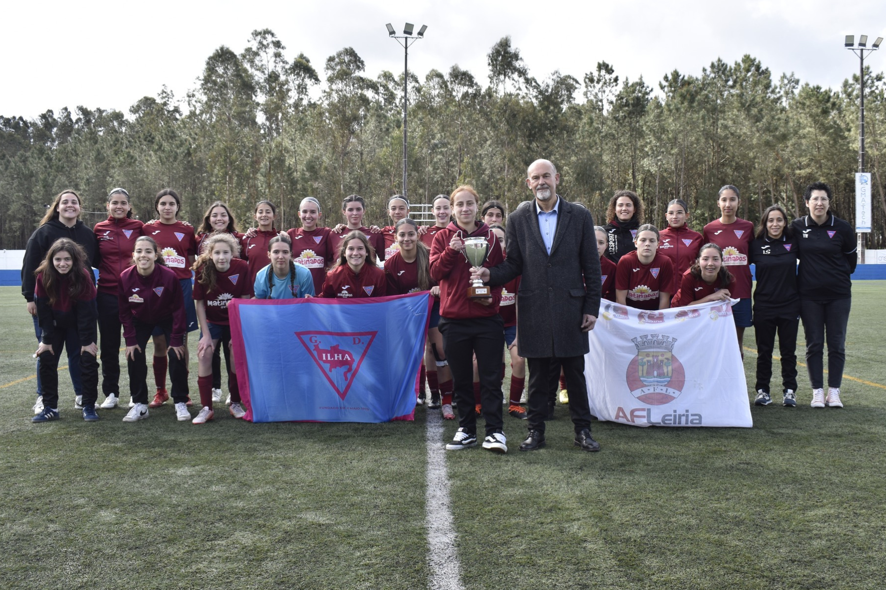 AF Leiria presente em entrega da Taça do Torneio de Apuramento ao GD Ilha