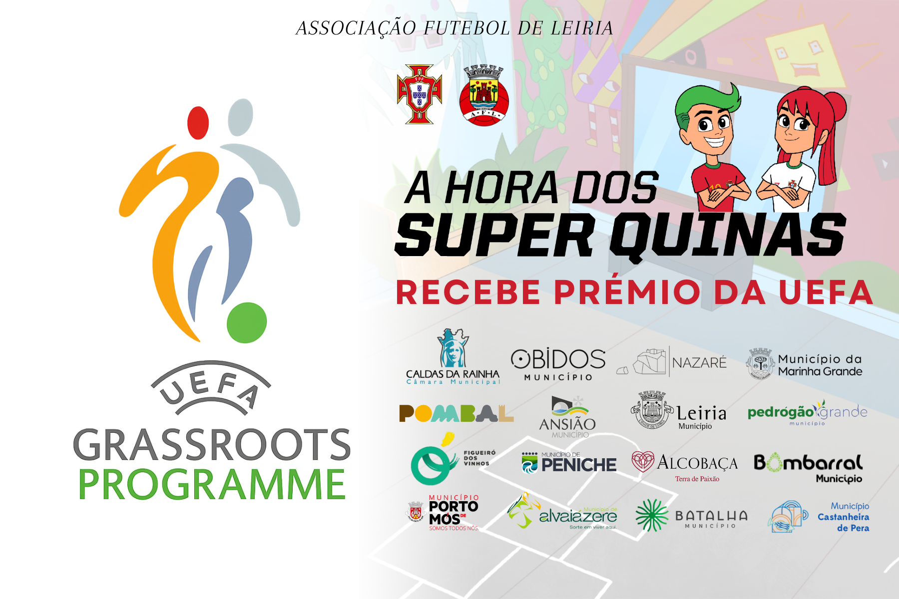 "A Hora dos SuperQuinas" alcança o ‘bronze’ nos UEFA Grassroots Awards 2025