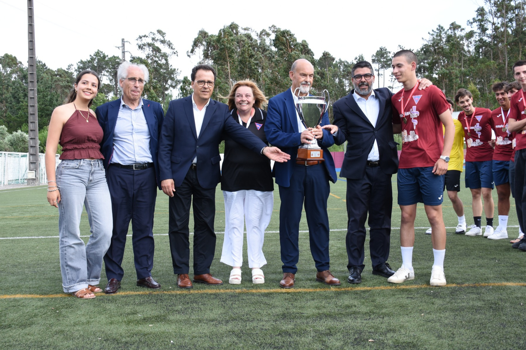 AF Leiria presente em entrega das Taças ao GD Ilha
