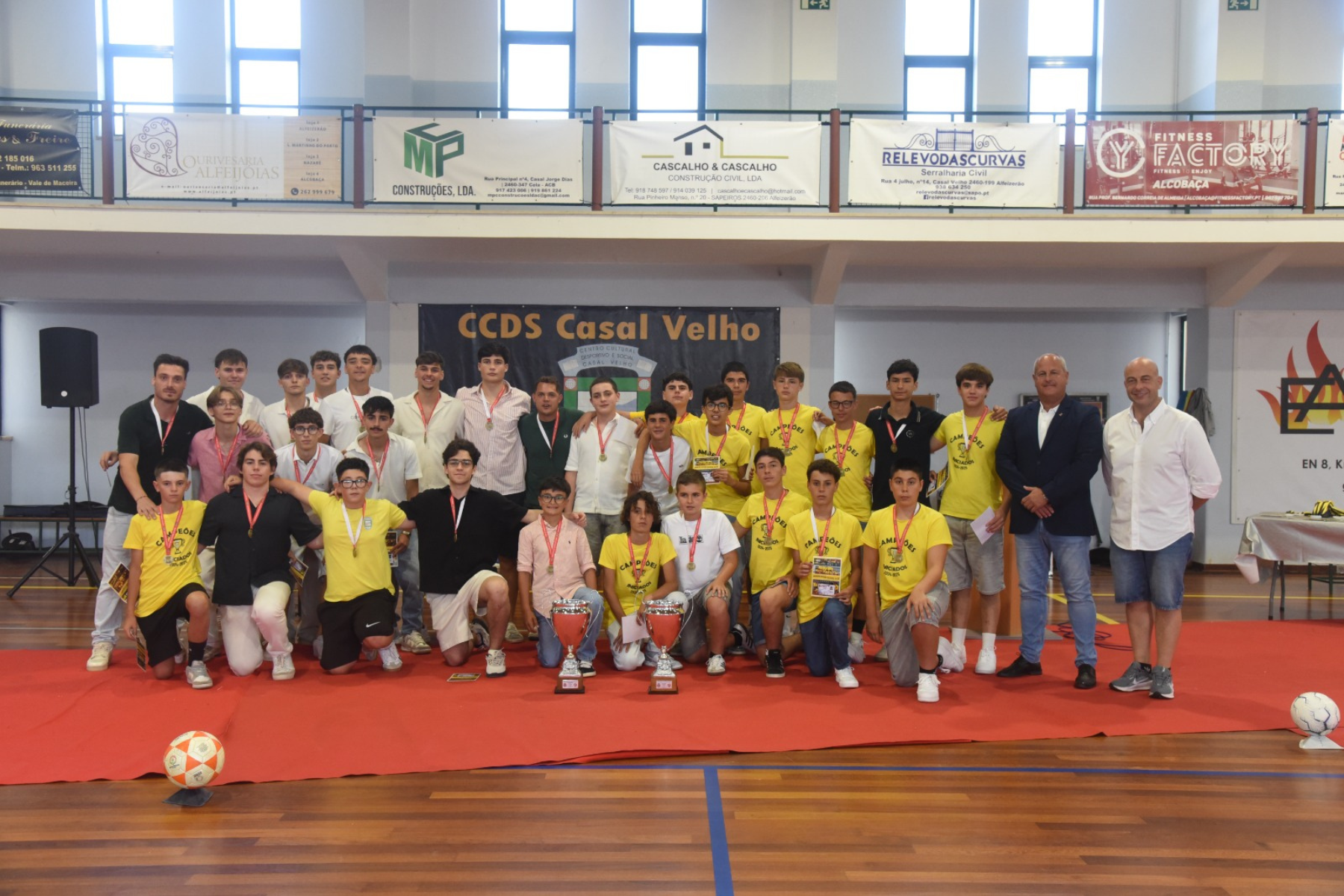 AF Leiria presente em entrega de Taças ao CCDS Casal Velho