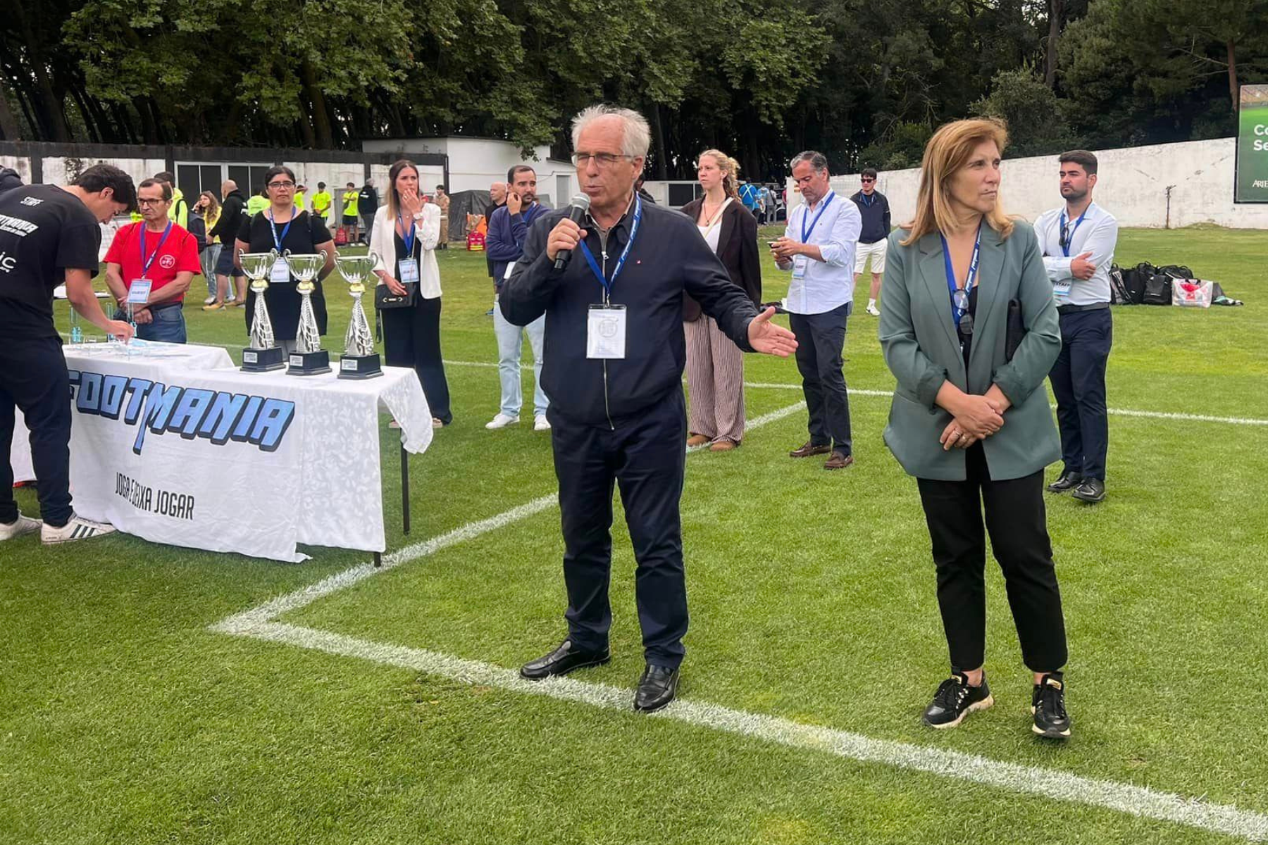 AF Leiria presente na Cerimónia de Encerramento do Torneio "FootMania 2024"
