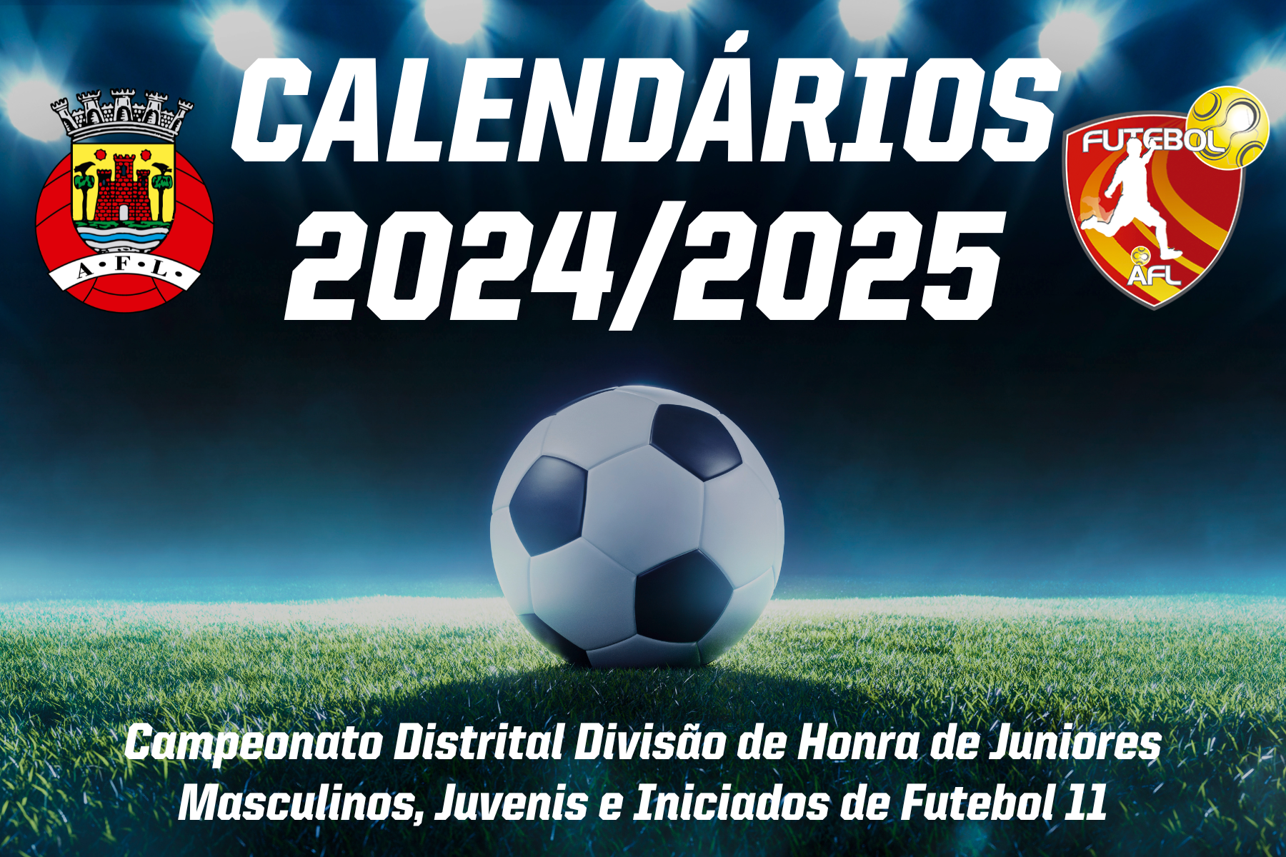 Calendários dos Campeonatos Distritais Divisão de Honra conhecidos