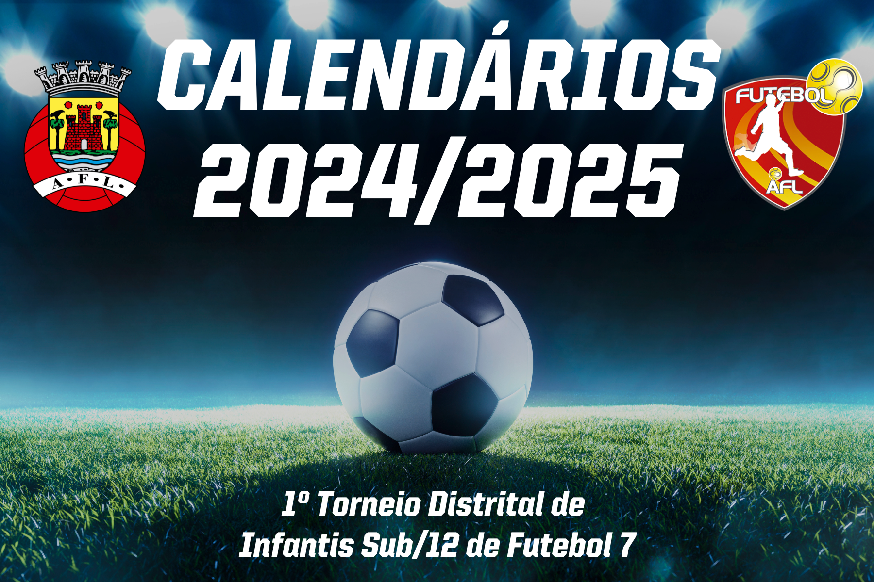 Calendário do 1º Torneio Distrital conhecido