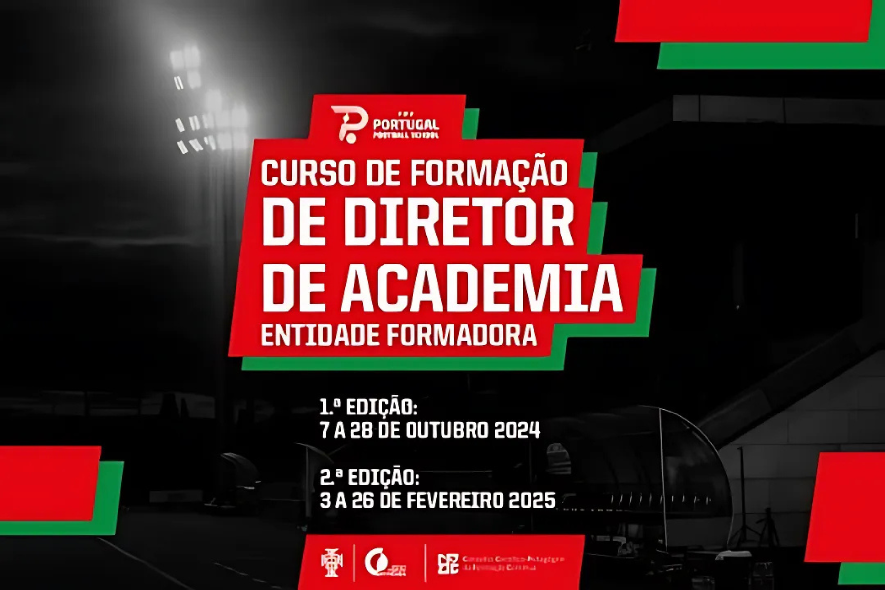 Inscrições abertas para Curso de Diretor de Academia - Entidades Formadoras