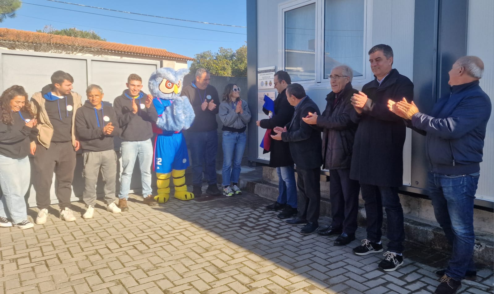 AF Leiria presente na Inauguração das novas instalações administrativas do GDRC Unidos