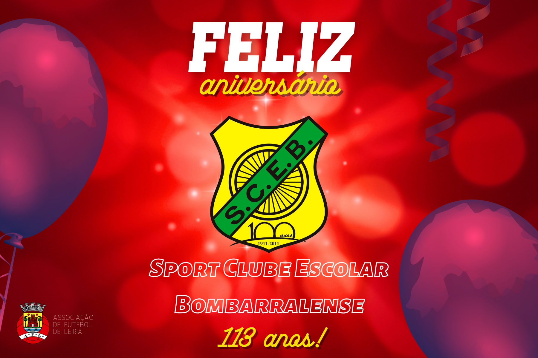 Sport Clube Escolar Bombarralense está de parabéns!