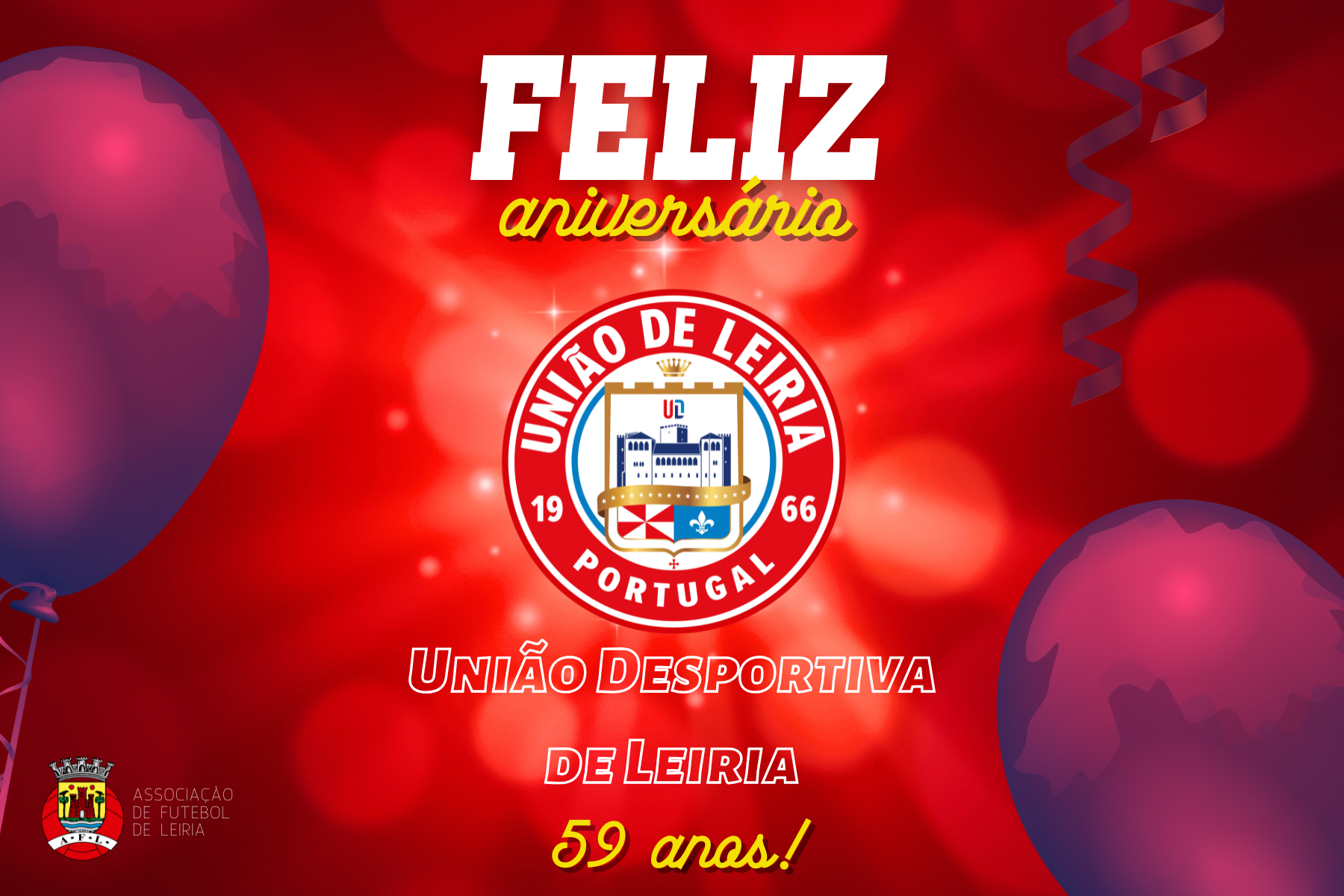 União Desportiva de Leiria está de parabéns!
