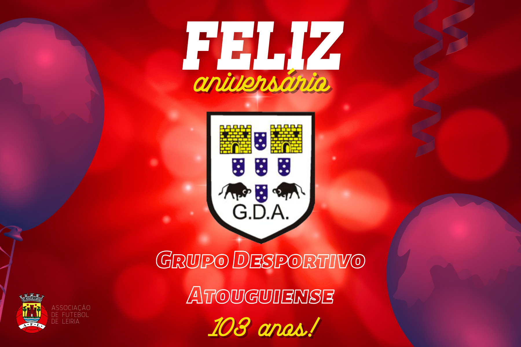 Grupo Desportivo Atouguiense está de parabéns!