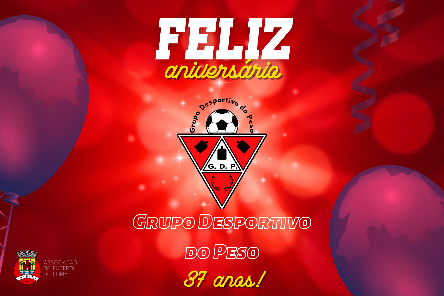 Grupo Desportivo do Peso está de parabéns!