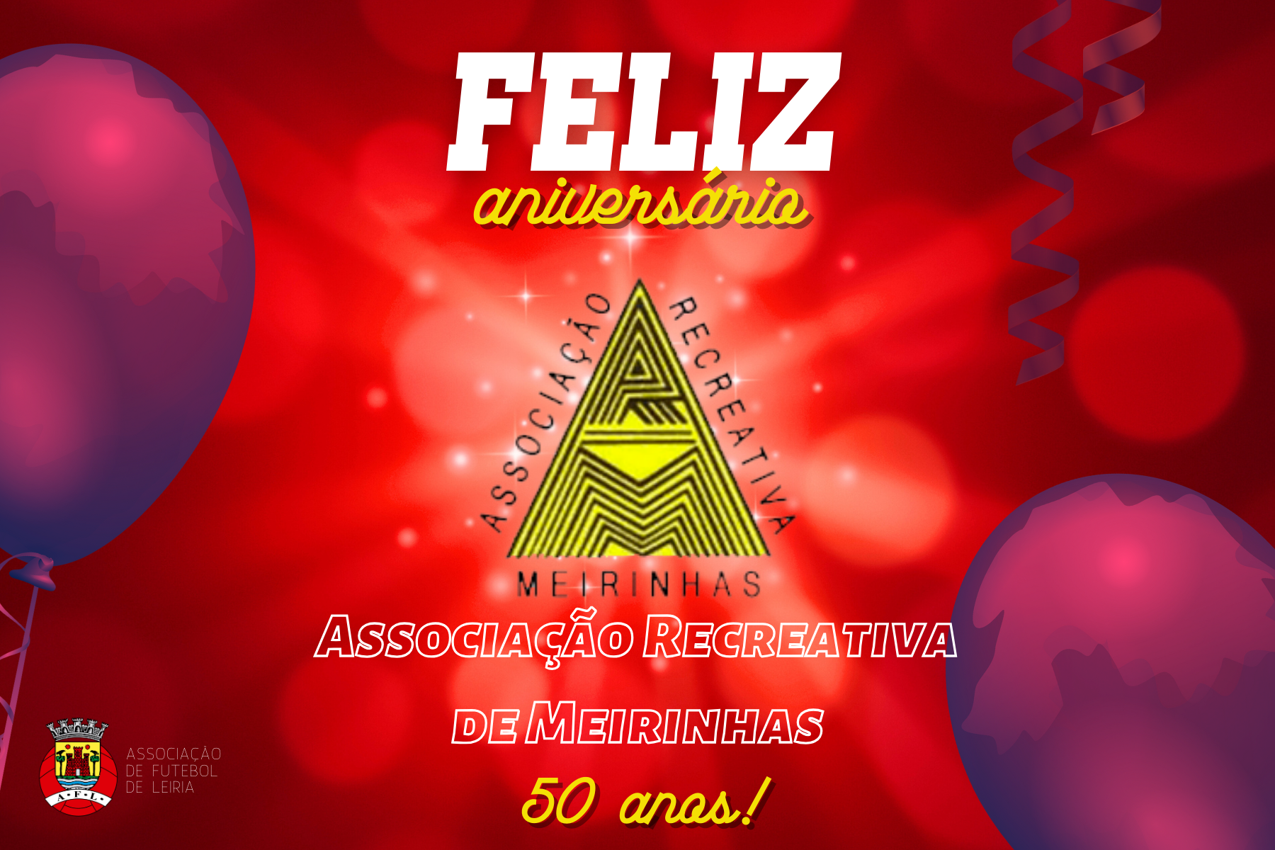 Associação Recreativa das Meirinhas está de parabéns!