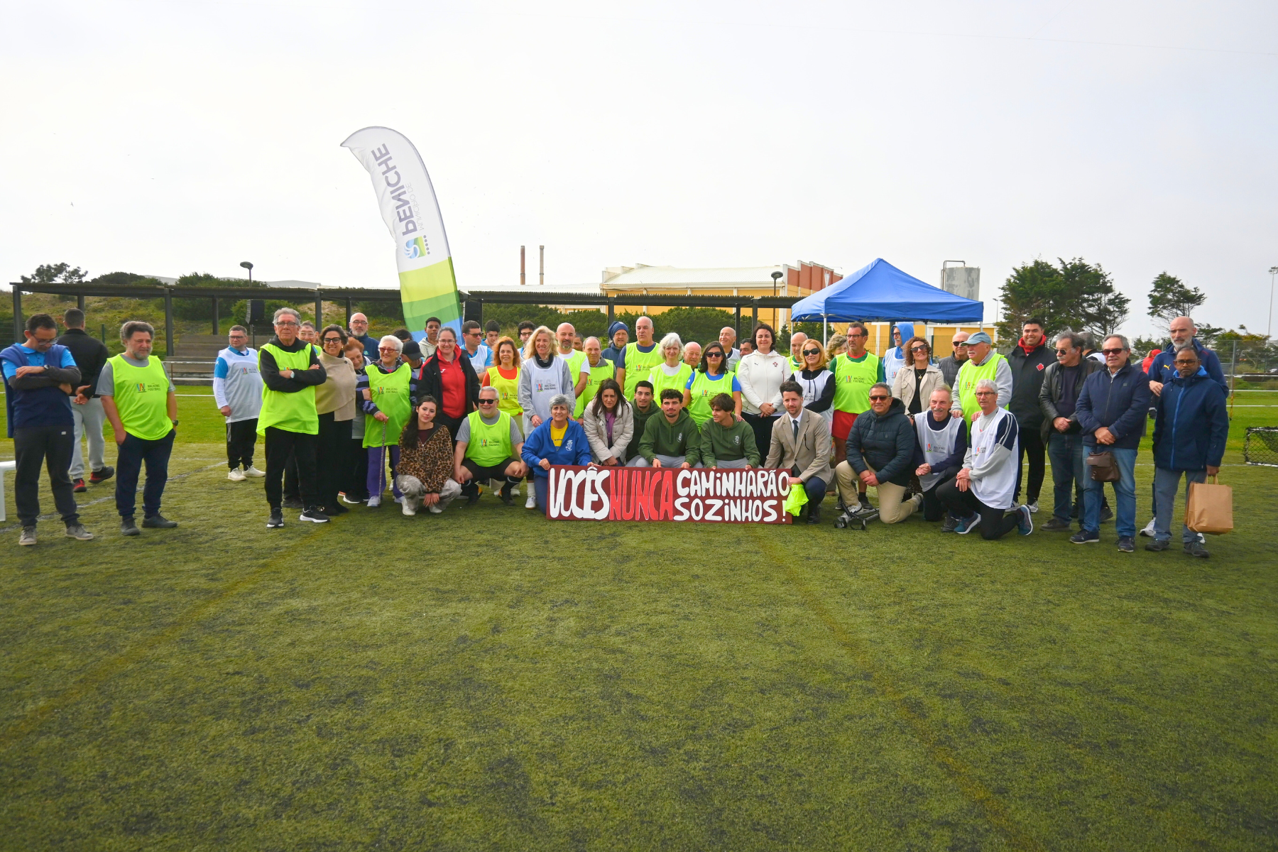 AF Leiria presente em demonstração de Walking Football em Peniche