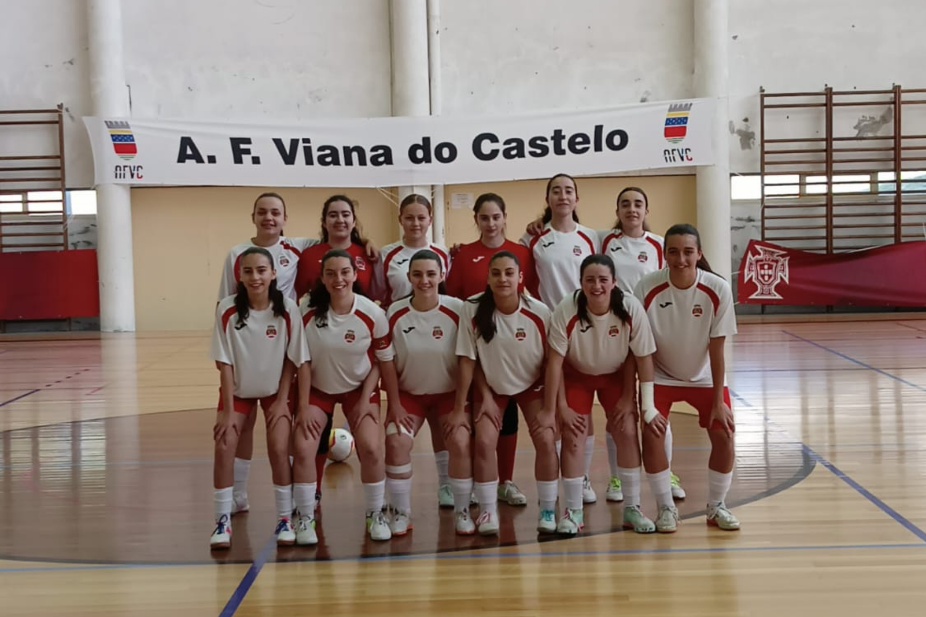 Seleção Distrital de Leiria Sub-17 Feminina participou no TIA em Viana do Castelo!