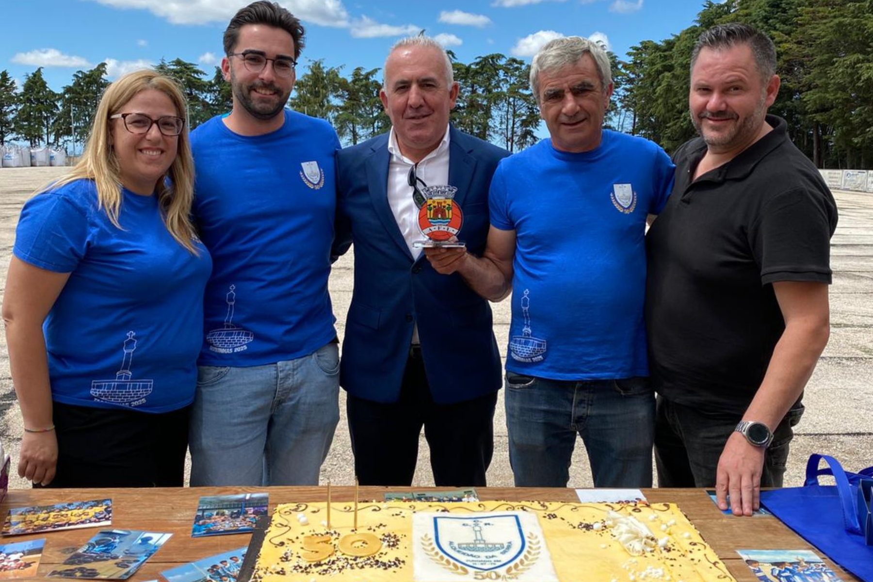 AF Leiria presente na Cerimónia do 50º Aniversário do CCR Alqueidão da Serra