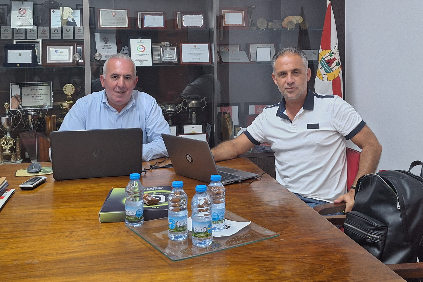 Conselho de Arbitragem reúne com Diretor Técnico Nacional de Arbitragem