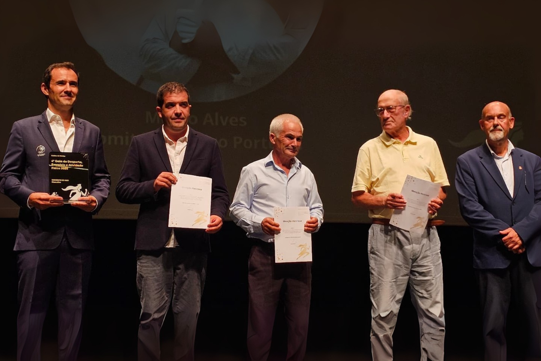 AF Leiria presente na IV Gala do Desporto, Exercício e Atividade Física do Município das Caldas da Rainha