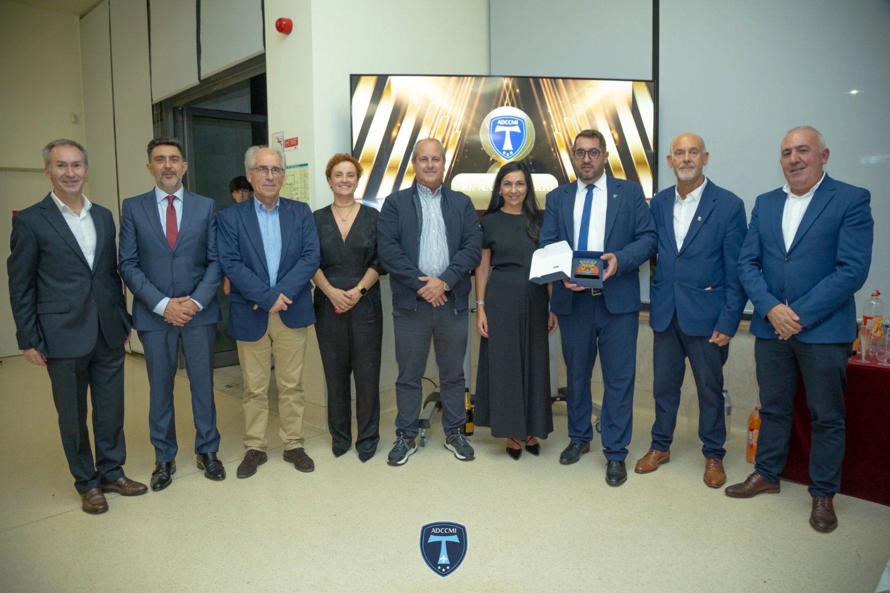 AF Leiria presente na Gala do X Aniversário da AD CCMI