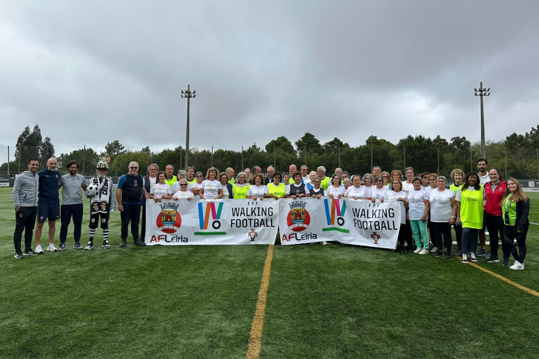 Walking Football chegou à Quinta da Boneca com casa cheia nas Caldas da Rainha