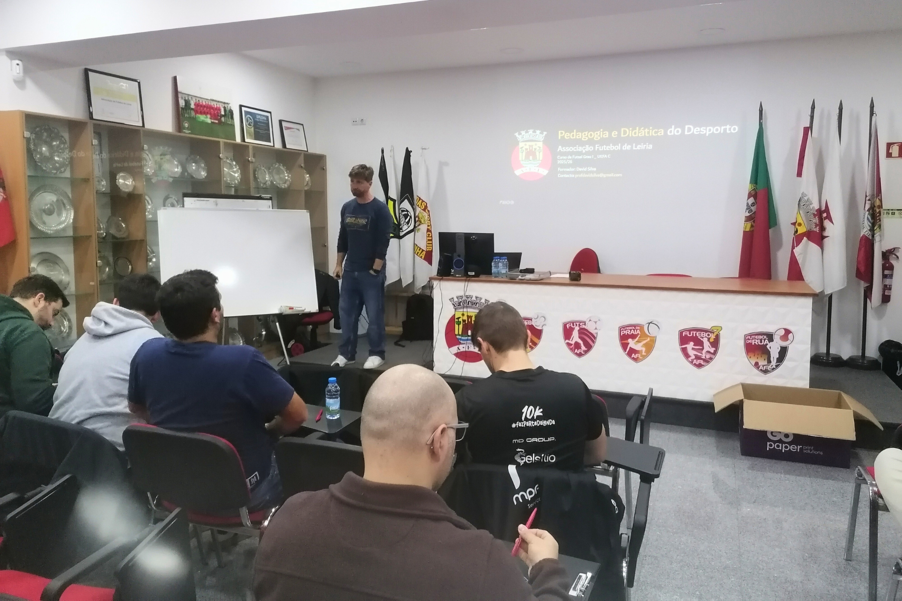AF Leiria inicia Cursos de Treinadores